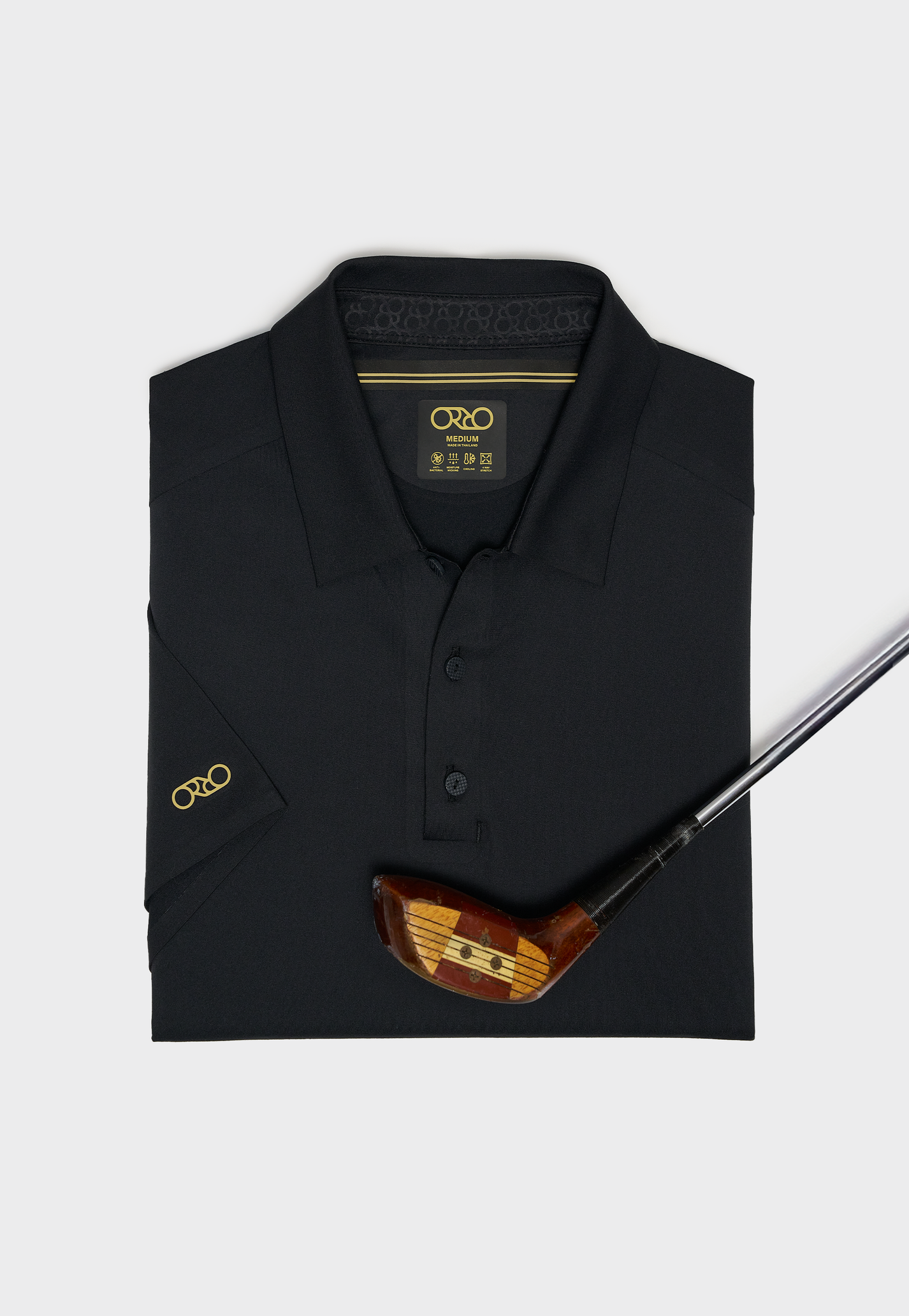 Stay-Crisp Collar Tech Polo