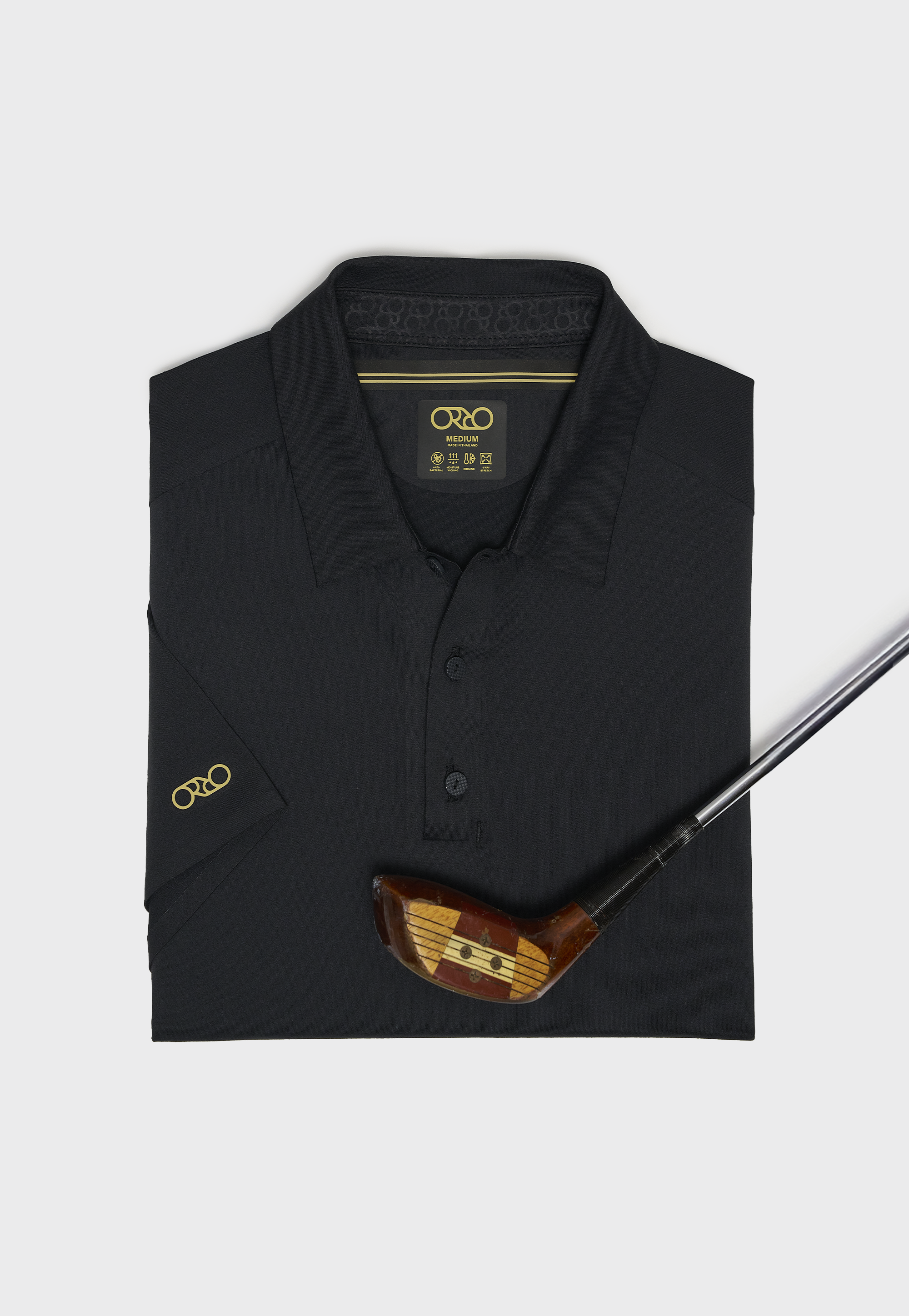 Stay-Crisp Collar Tech Polo