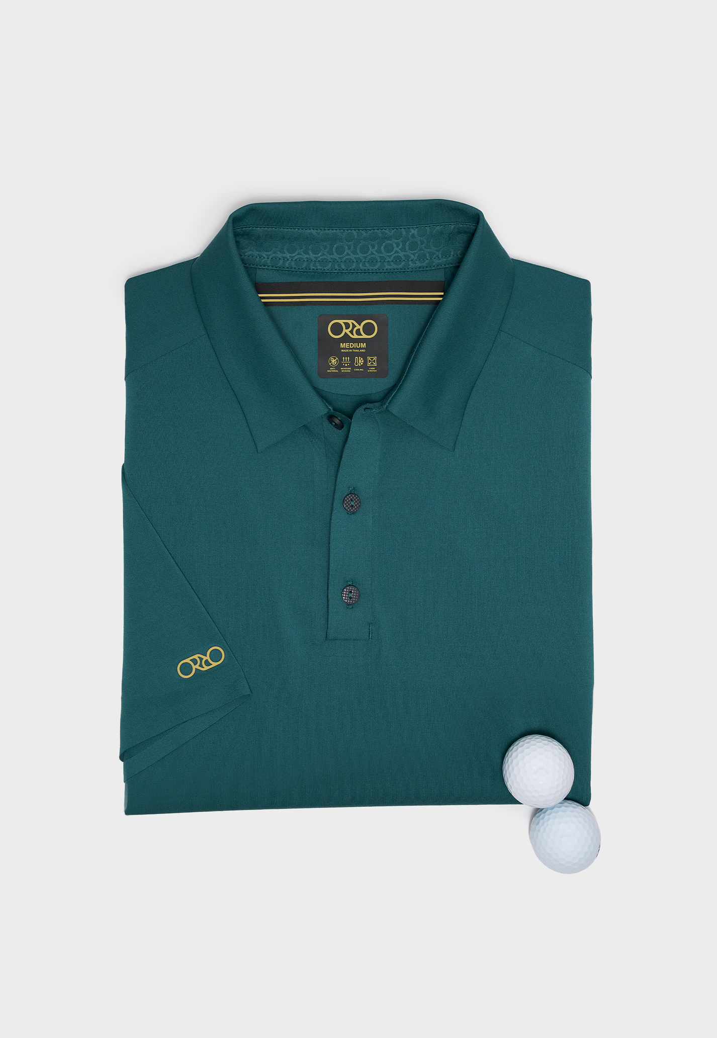 Stay-Crisp Collar Tech Polo