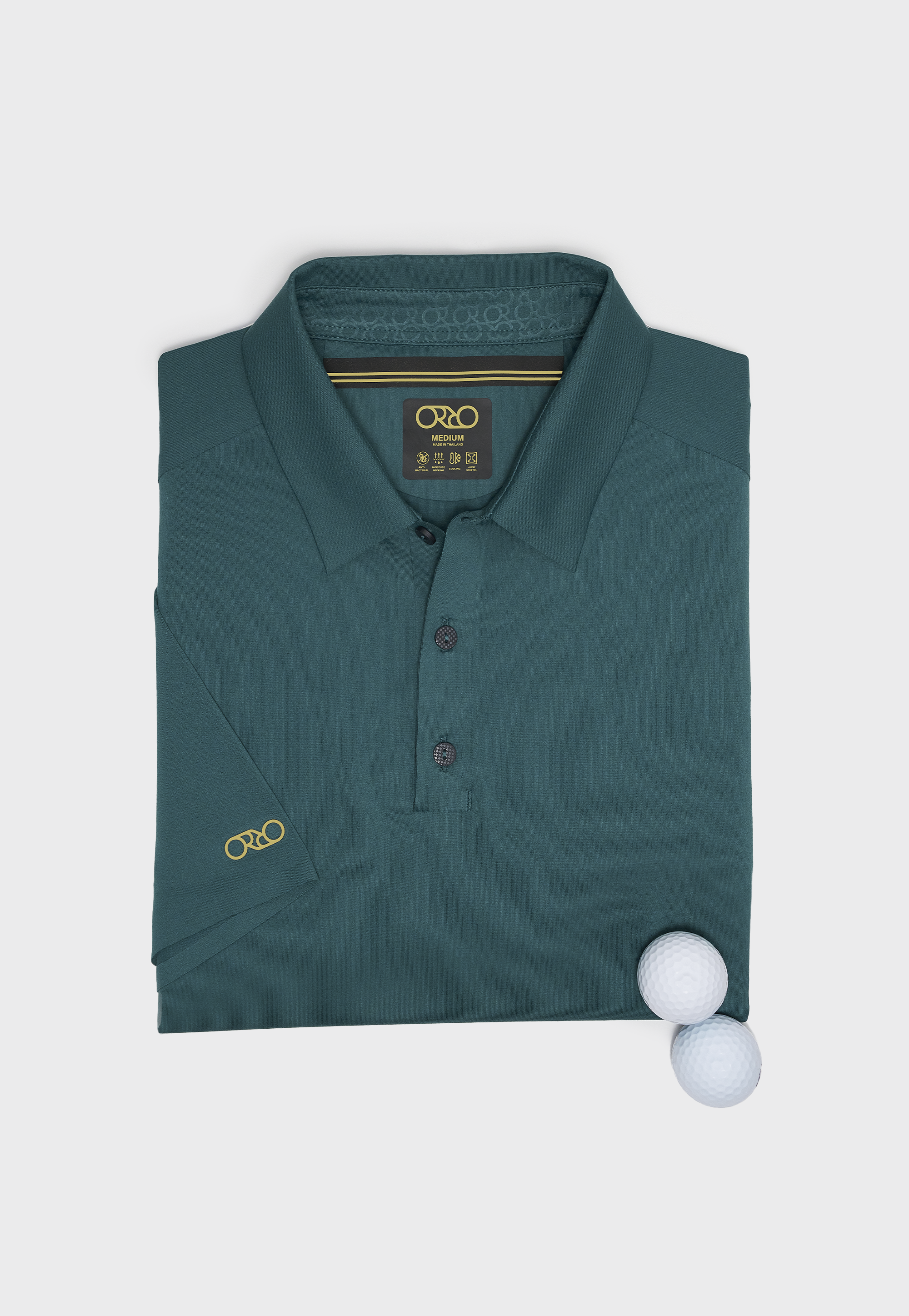 Stay-Crisp Collar Tech Polo