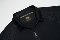 Stay-Crisp Collar Tech Zip Polo