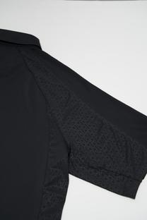 Stay-Crisp Collar Tech Zip Polo